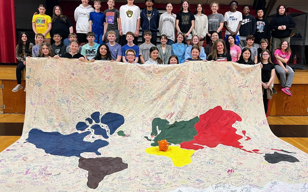 Brodhead Middle School raised $160