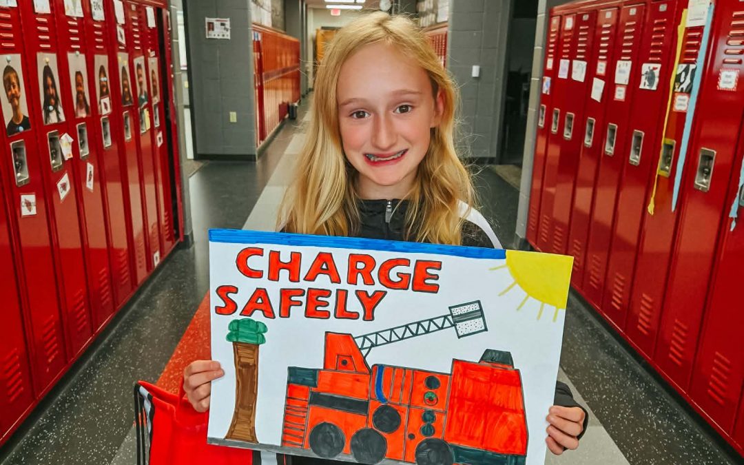 Fifth grader wins poster contest